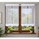 Firany panelowe LUNA – komplet 2 prostych paneli okiennych FL817